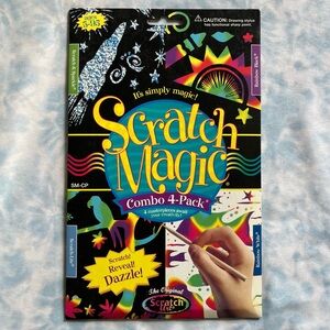 Scratch Magic Combo 4-pack activity kit - BRAND NEW IN PACKAGING